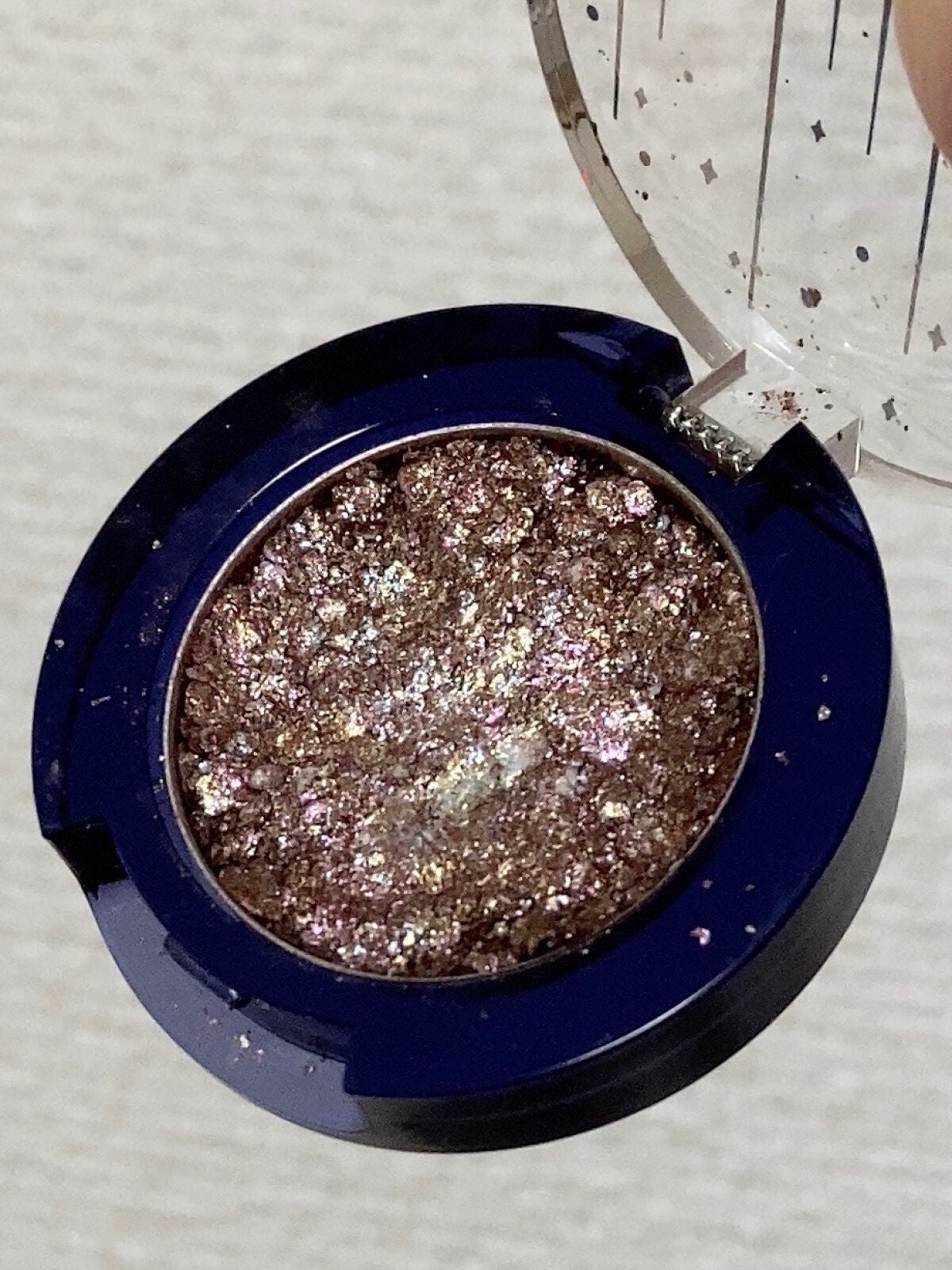 グリッター シャドウ カラー/rom&nd/グリッターを使ったクチコミ(1枚目)