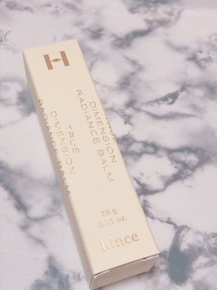 トゥルーディメンションラディアンスバーム/hince/スティックハイライトを使ったクチコミ(3枚目)