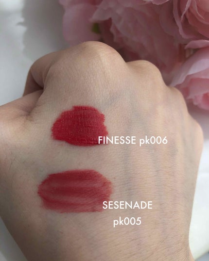 クチュールリップフルイドベルベット/espoir/口紅を使ったクチコミ(2枚目)