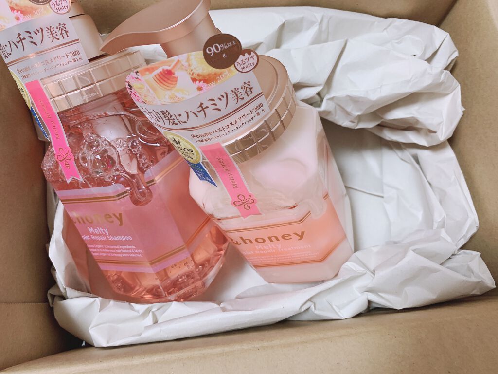 &honey Melty モイストリペア シャンプー1.0/モイストリペア ヘアトリートメント2.0/&honey/市販シャンプーを使ったクチコミ(1枚目)