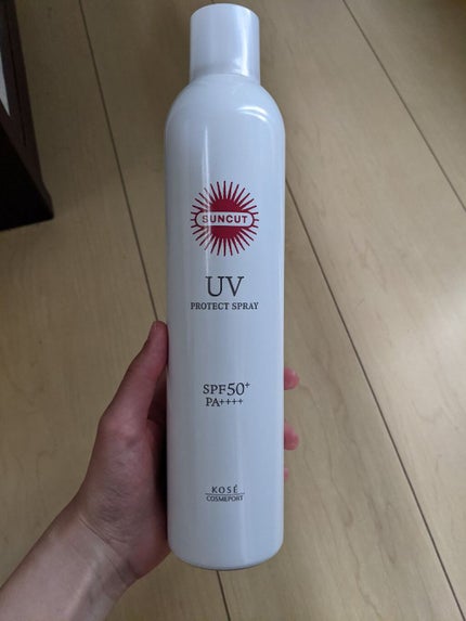 日やけ止め透明スプレー 無香料/サンカット®/日焼け止めミスト・スプレーを使ったクチコミ(1枚目)
