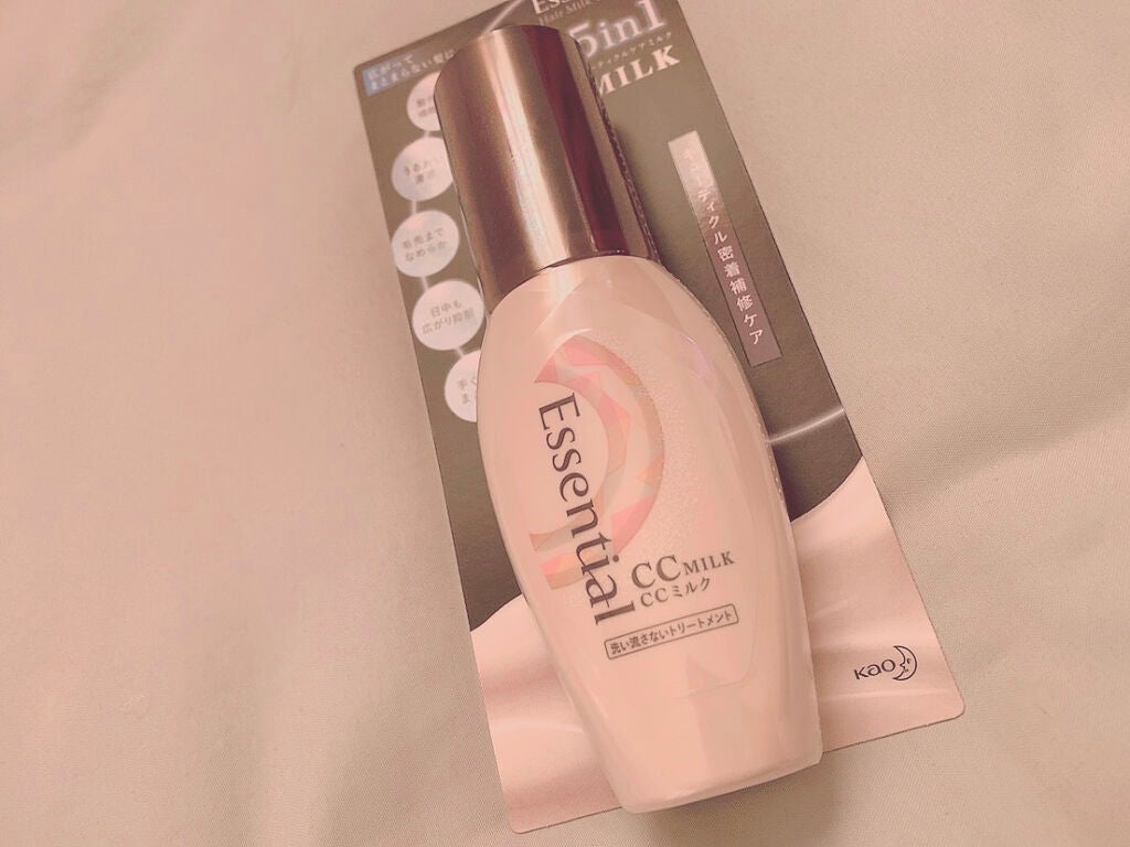 CCミルク/エッセンシャル/ヘアミルクを使ったクチコミ(2枚目)