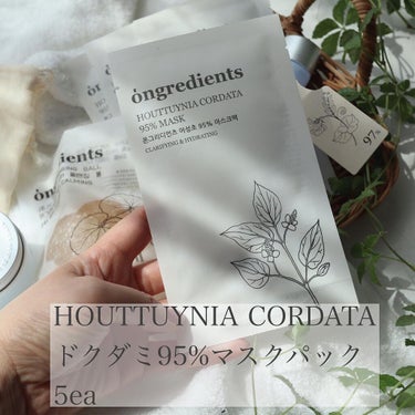 Houttuynia Cordata 95% Mask/Ongredients/シートマスク・パックを使ったクチコミ（1枚目）