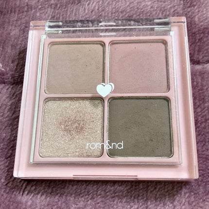 ベターザンアイズ/rom&nd/アイシャドウパレットを使ったクチコミ(1枚目)