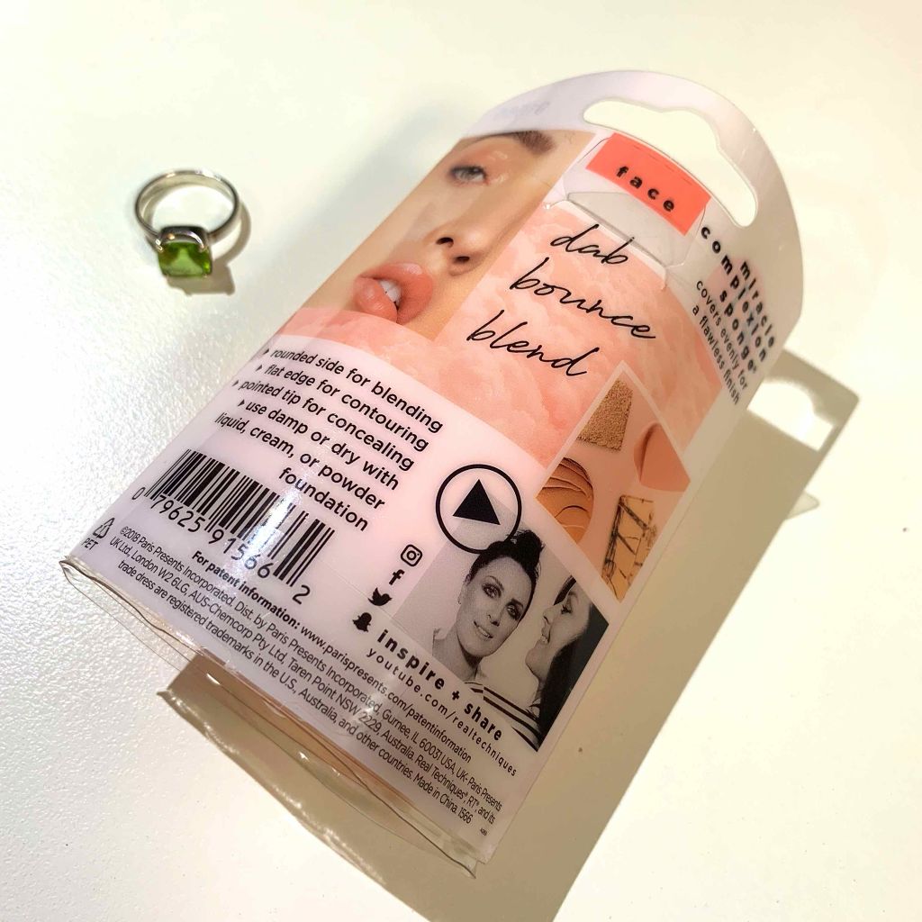 Miracle Complexion Sponge/Real Techniques/パフ・スポンジを使ったクチコミ(2枚目)