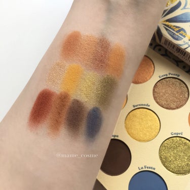 Limoncello Eyeshadow Palette/ColourPop/パウダーアイシャドウを使ったクチコミ（3枚目）