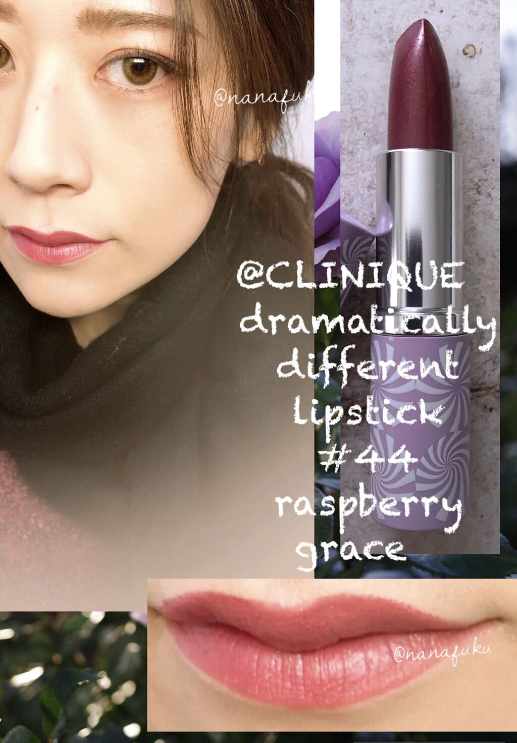 ドラマティカリー ディファレント リップスティック 44 ラズベリー グレース/CLINIQUE/口紅を使ったクチコミ（1枚目）