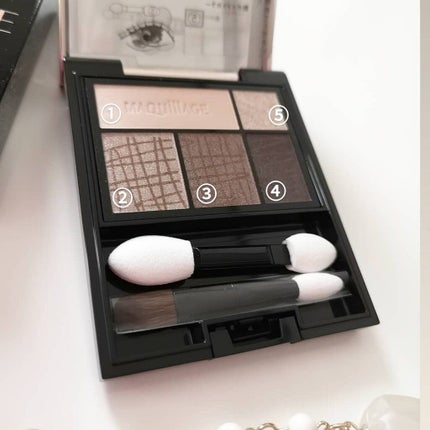 ドラマティックスタイリングアイズ/マキアージュ/アイシャドウパレットを使ったクチコミ(3枚目)