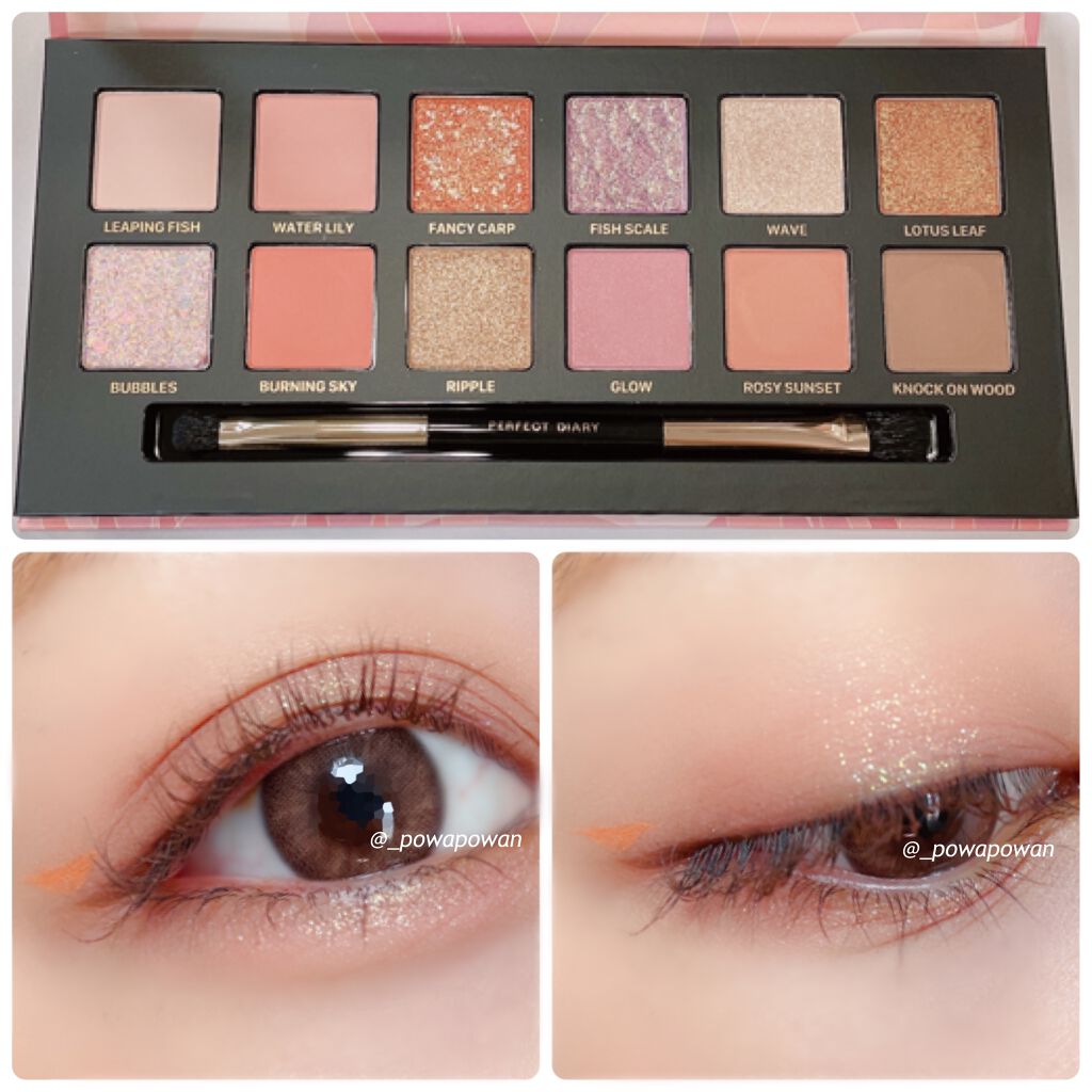 エクスプローラ12色 動物アイシャドウパレット/PERFECT DIARY/アイシャドウパレットを使ったクチコミ（2枚目）