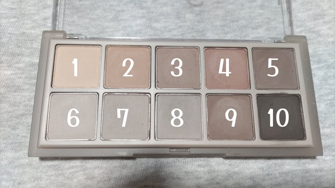 ベターザンパレット/rom&nd/アイシャドウパレットを使ったクチコミ(5枚目)