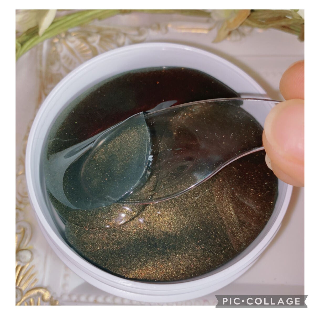 POOL DIVE EYE MASK (プールダイブ目元マスク)/Shangpree/アイケア・アイクリームを使ったクチコミ(2枚目)