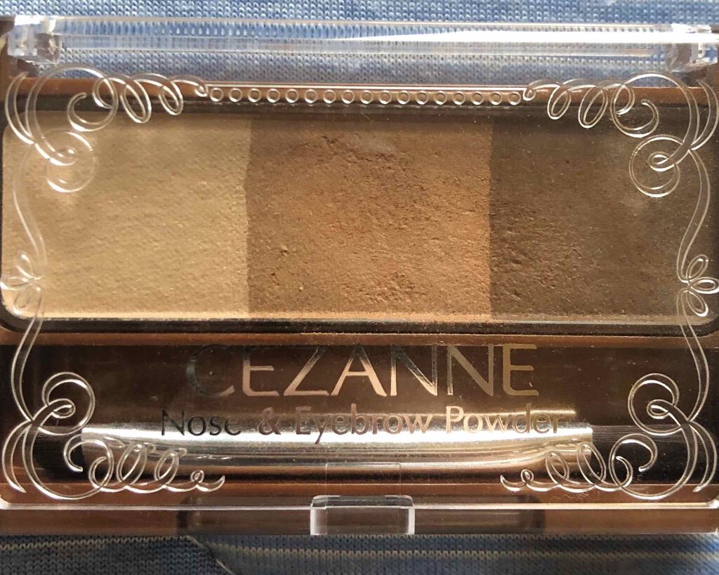 ノーズ&アイブロウパウダー/CEZANNE/パウダーアイブロウを使ったクチコミ(1枚目)