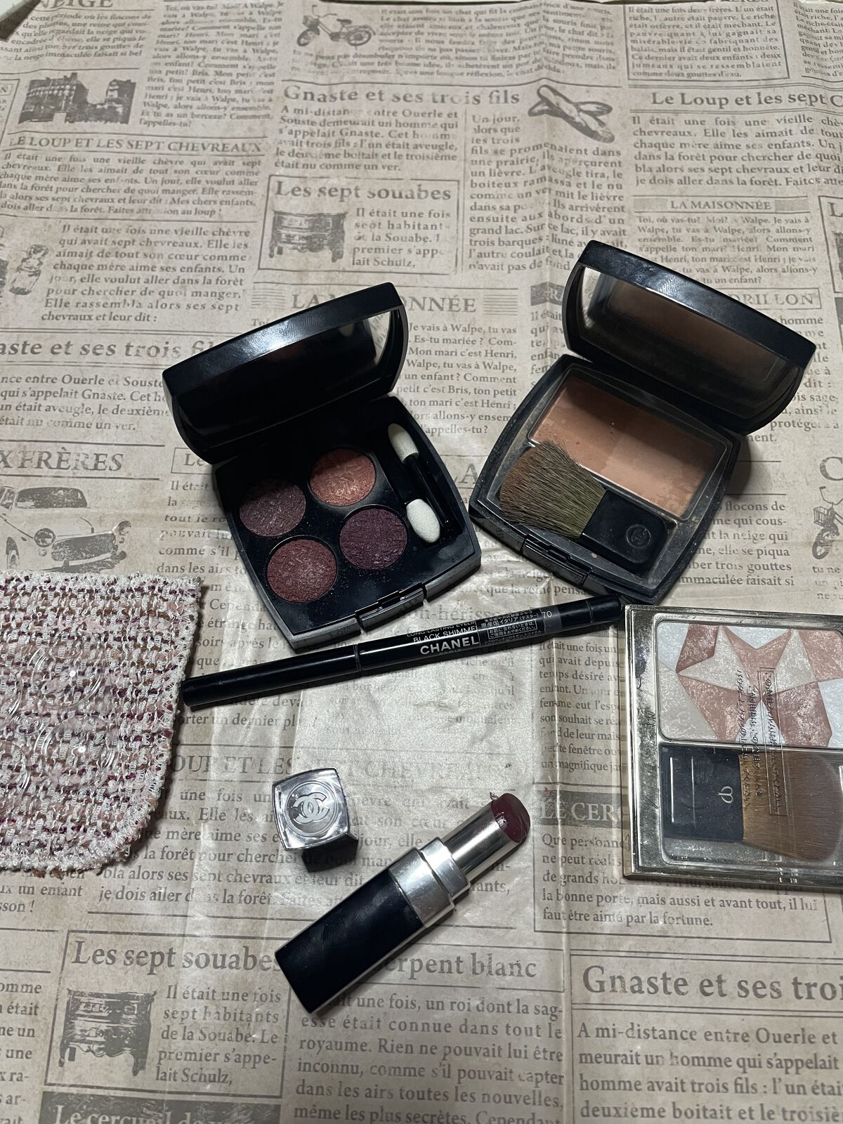 レ キャトル オンブル ツイード/CHANEL/アイシャドウパレットを使ったクチコミ（1枚目）