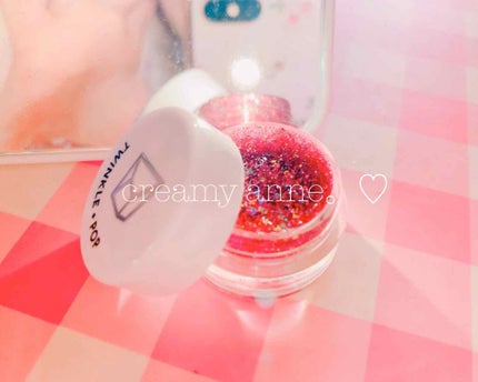 twinkle pop  jelly Glitter/CLIO/ジェル・クリームアイシャドウを使ったクチコミ(1枚目)