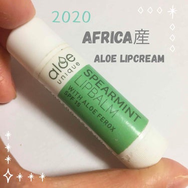 PH.AquaBlueee on LIPS 「海外リップクリーム南アフリカのアロエ専門のお店で購入しました！..」（1枚目）