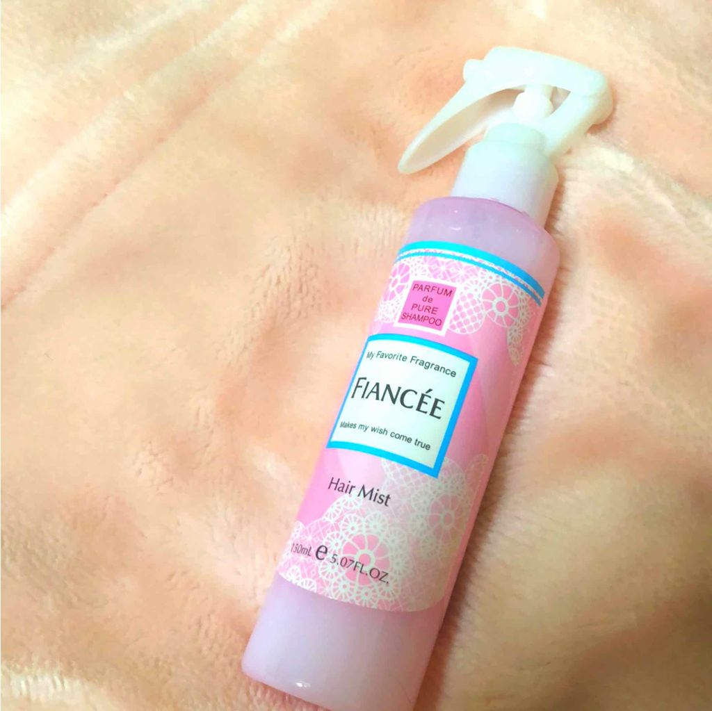 フレグランスヘアミスト ピュアシャンプーの香り/フィアンセ/ヘアミストを使ったクチコミ（1枚目）