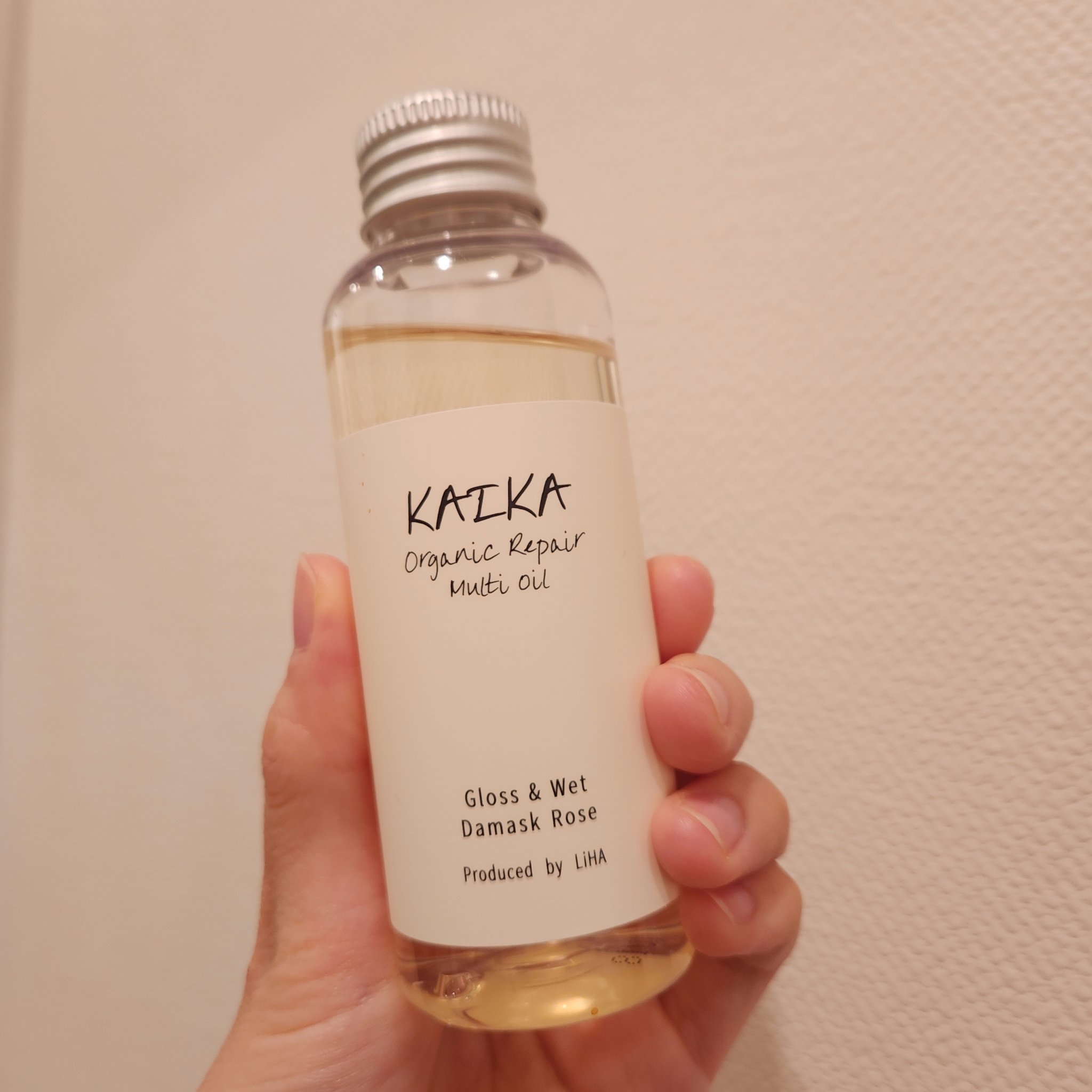 オーガニックマルチオイル/KAIKA/ヘアオイルを使ったクチコミ（1枚目）