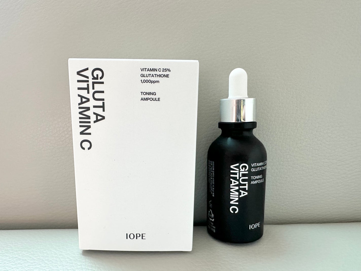 グルタ ビタミンC トーニング アンプル/IOPE/美容液を使ったクチコミ(2枚目)