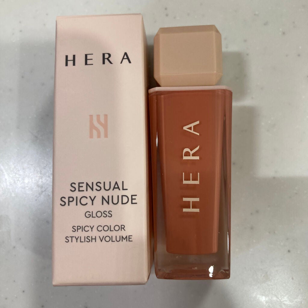 センシュアルスパイシーヌードグロス/HERA/リップグロスを使ったクチコミ(8枚目)
