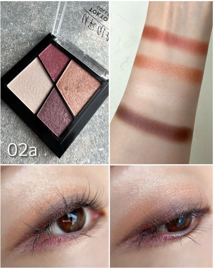 UR GLAM VELVET EYE COLOR PALETTE/U R GLAM/アイシャドウパレットを使ったクチコミ(4枚目)
