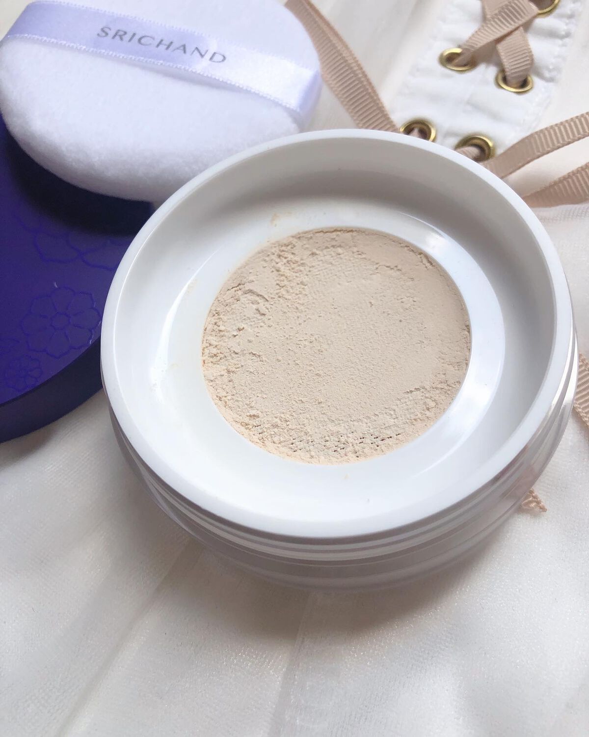 Bare パーフェクト トランスルーセントパウダー/SRICHAND/ルースパウダーを使ったクチコミ(4枚目)