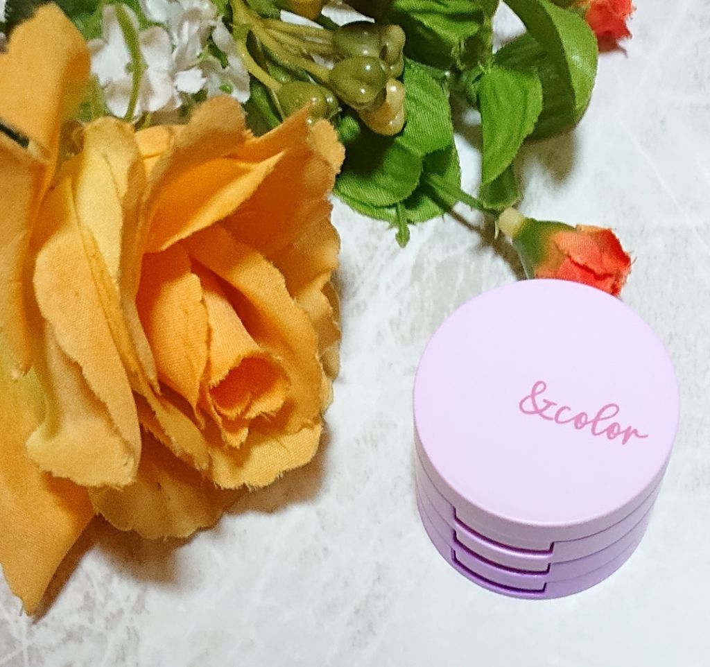 3inコンパクト リップ＆アイズ アマンダオレンジ/アンドカラー/単色アイシャドウを使ったクチコミ（1枚目）