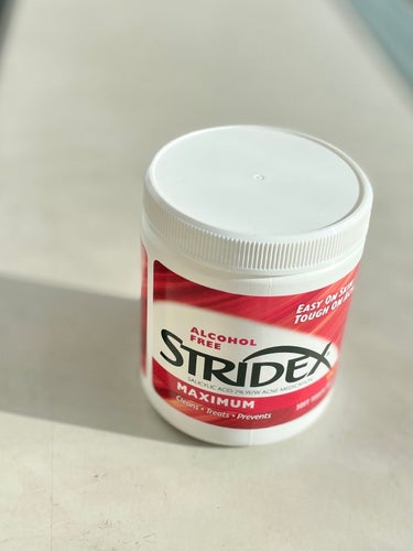 STRIDEX 1ステップ ニキビコントロール マキシマムのクチコミ「＼アメリカ発🇺🇸ニキビにStridex／
サリチル酸2％配合‼︎
iHerbでも高評価‼︎

.....」（1枚目）