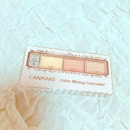 カラーミキシングコンシーラー/キャンメイク/パレットコンシーラーを使ったクチコミ(1枚目)
