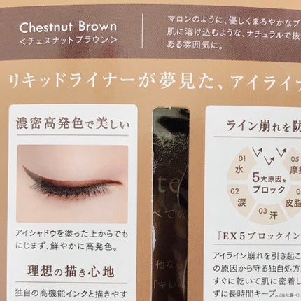 スキルレスライナー/LUMIURGLAS/リキッドアイライナーを使ったクチコミ(5枚目)