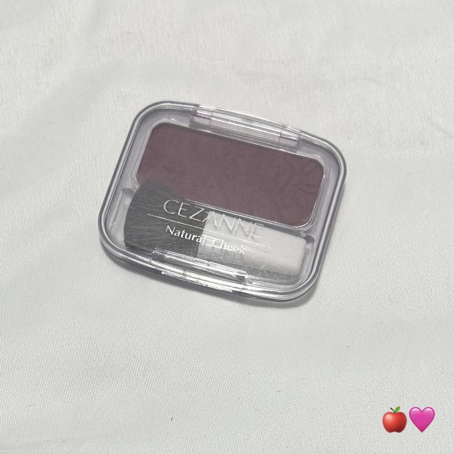 ナチュラル チークN/CEZANNE/パウダーチークを使ったクチコミ（1枚目）