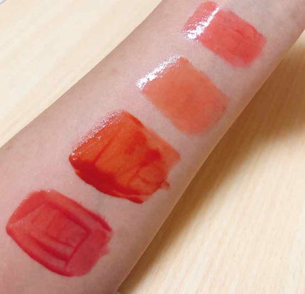 ジューシーラスティングティント/rom&nd/リップティントを使ったクチコミ(2枚目)