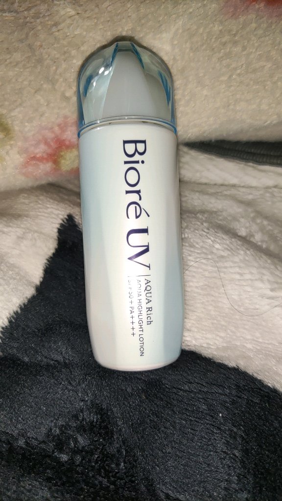 ビオレUV アクアリッチ アクアプロテクトローション(水層パック)/ビオレ/日焼け止めローションを使ったクチコミ（2枚目）