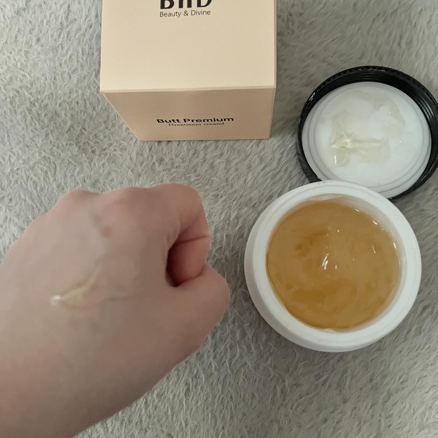 BnDヒップクリーム/BnD/バスト・ヒップケアを使ったクチコミ(3枚目)