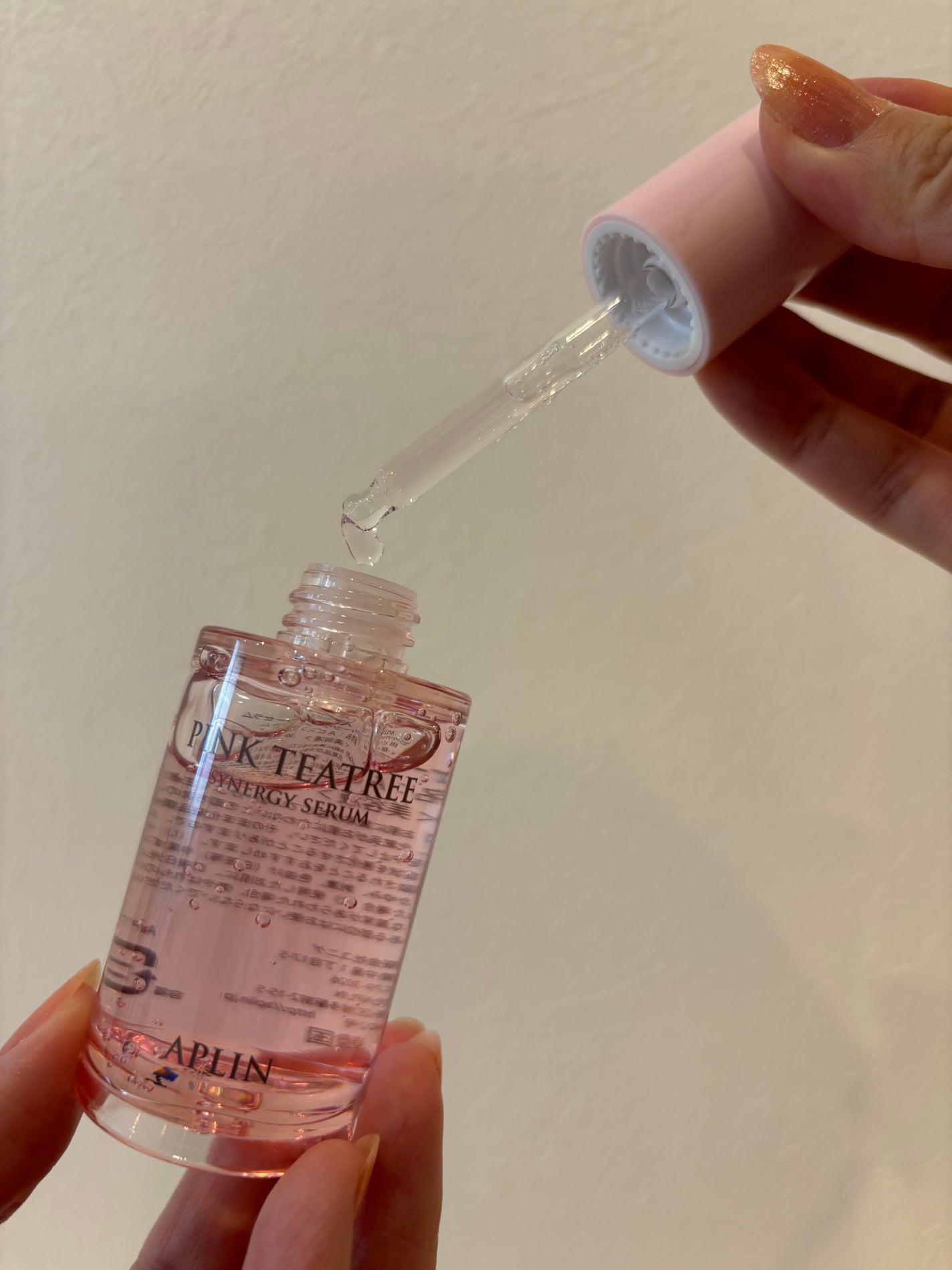 ピンクティーツリーシナジーセラム/APLIN/美容液を使ったクチコミ(2枚目)