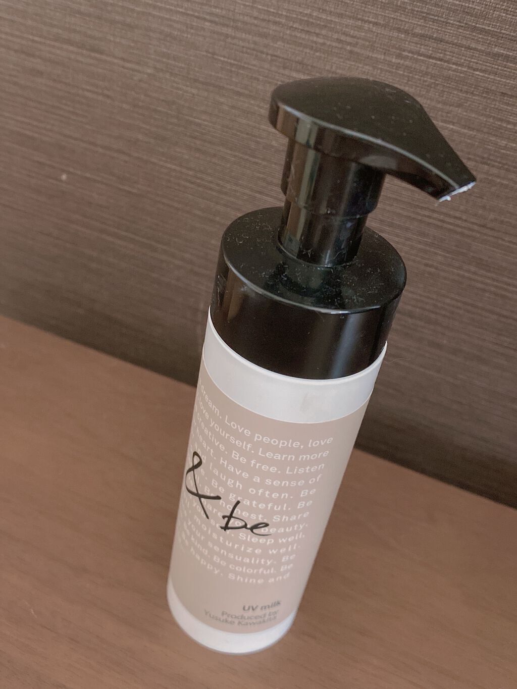 UVミルク/&be/日焼け止め・UVケアを使ったクチコミ(1枚目)