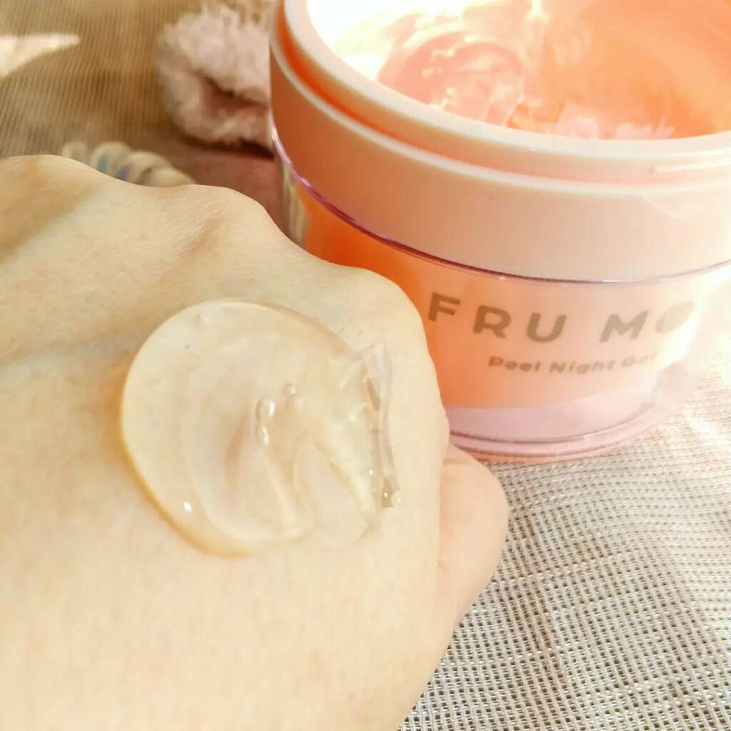 フルモア ピールナイトジェル/FRU MOR/フェイスクリームを使ったクチコミ（2枚目）