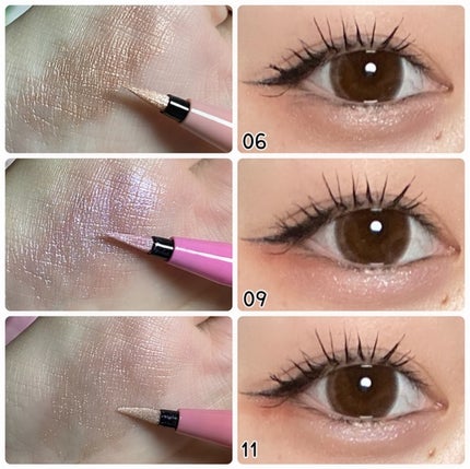 プライムリキッドアイライナー リッチジュエル/ヒロインメイク/リキッドアイライナーを使ったクチコミ(4枚目)