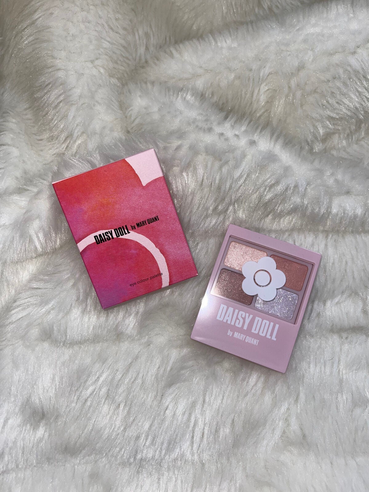 デイジードール アイカラー パレット/DAISY DOLL by MARY QUANT/アイシャドウパレットを使ったクチコミ(2枚目)