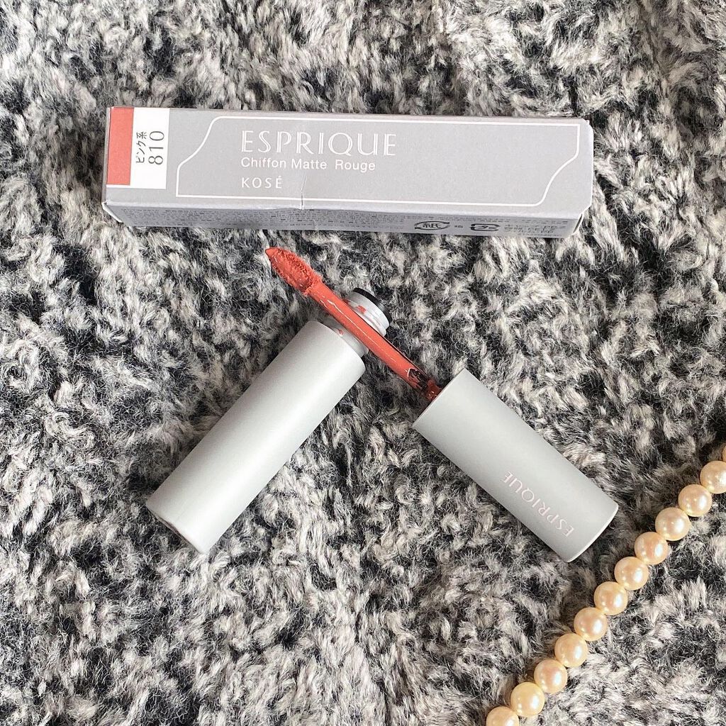 シフォンマット ルージュ PK810/ESPRIQUE/口紅を使ったクチコミ（1枚目）