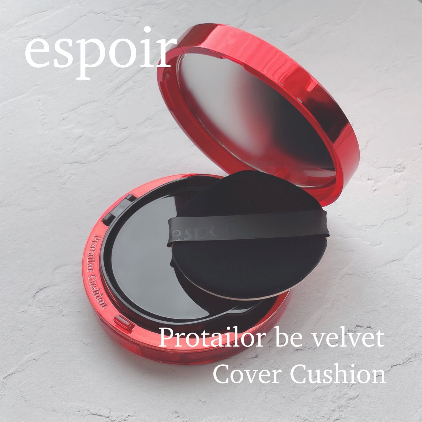 プロテーラービーベルベットカバークッション/espoir/クッションファンデーションを使ったクチコミ(1枚目)
