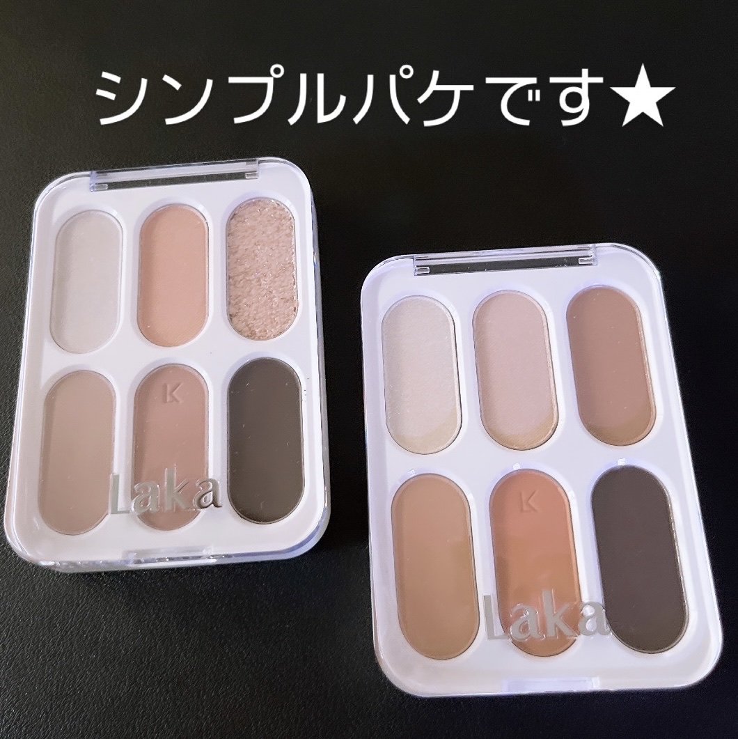 フォーエバー6アイパレット/Laka/アイシャドウパレットを使ったクチコミ（2枚目）