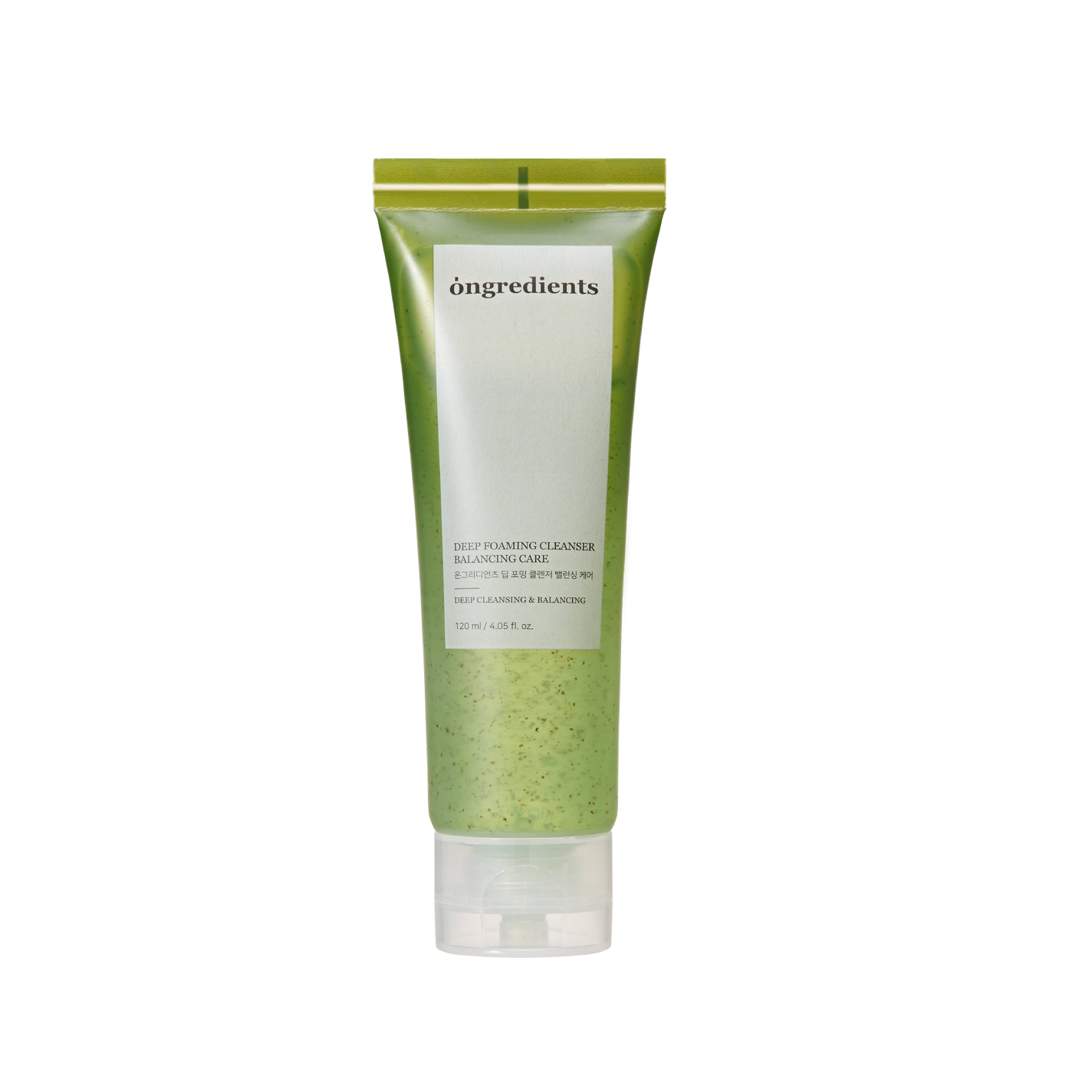 Deep Foaming Cleanser Balancing Care Ongredients