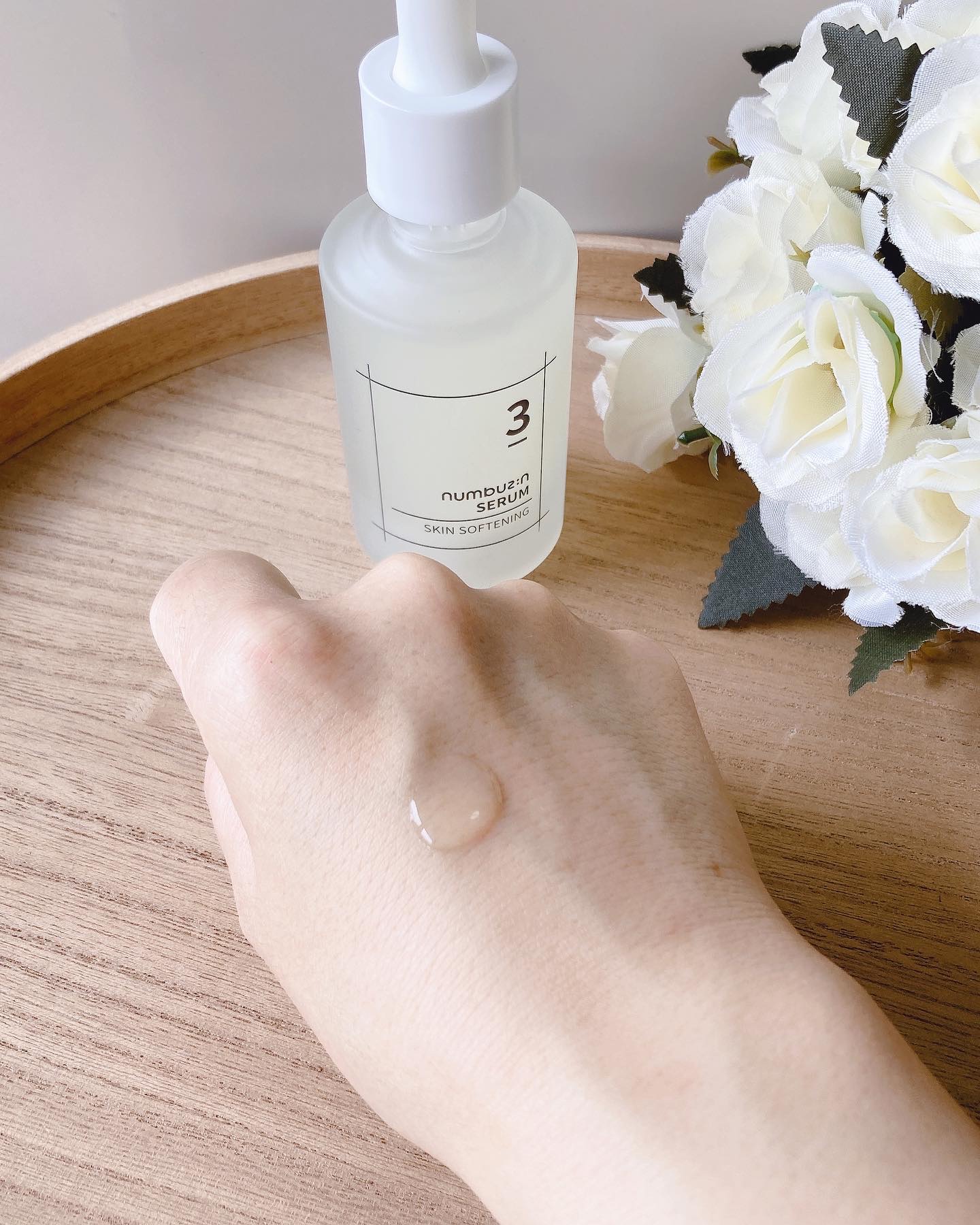3番 すべすべキメケアセラム/numbuzin/美容液を使ったクチコミ（3枚目）