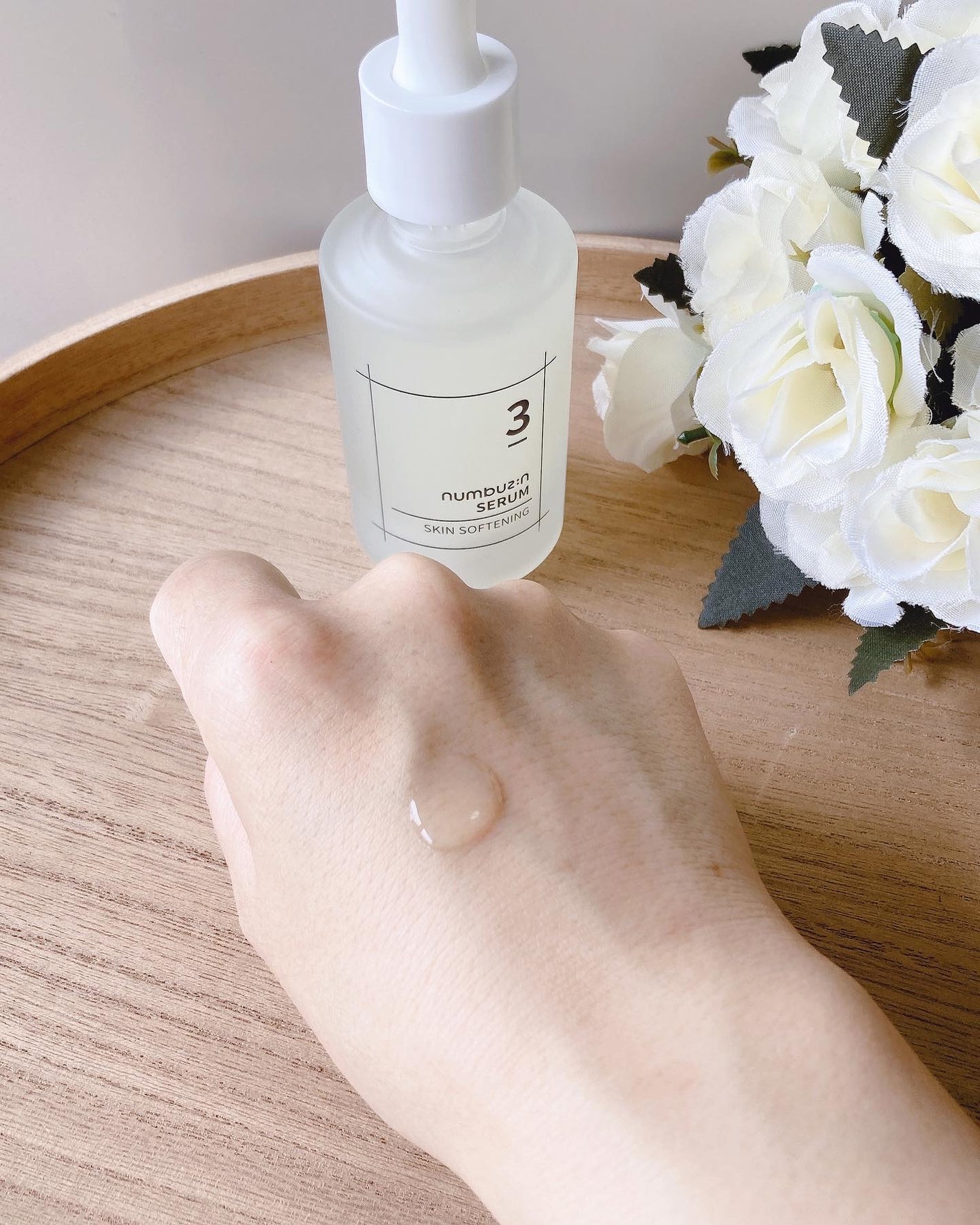 3番 すべすべキメケアセラム/numbuzin/美容液を使ったクチコミ(3枚目)