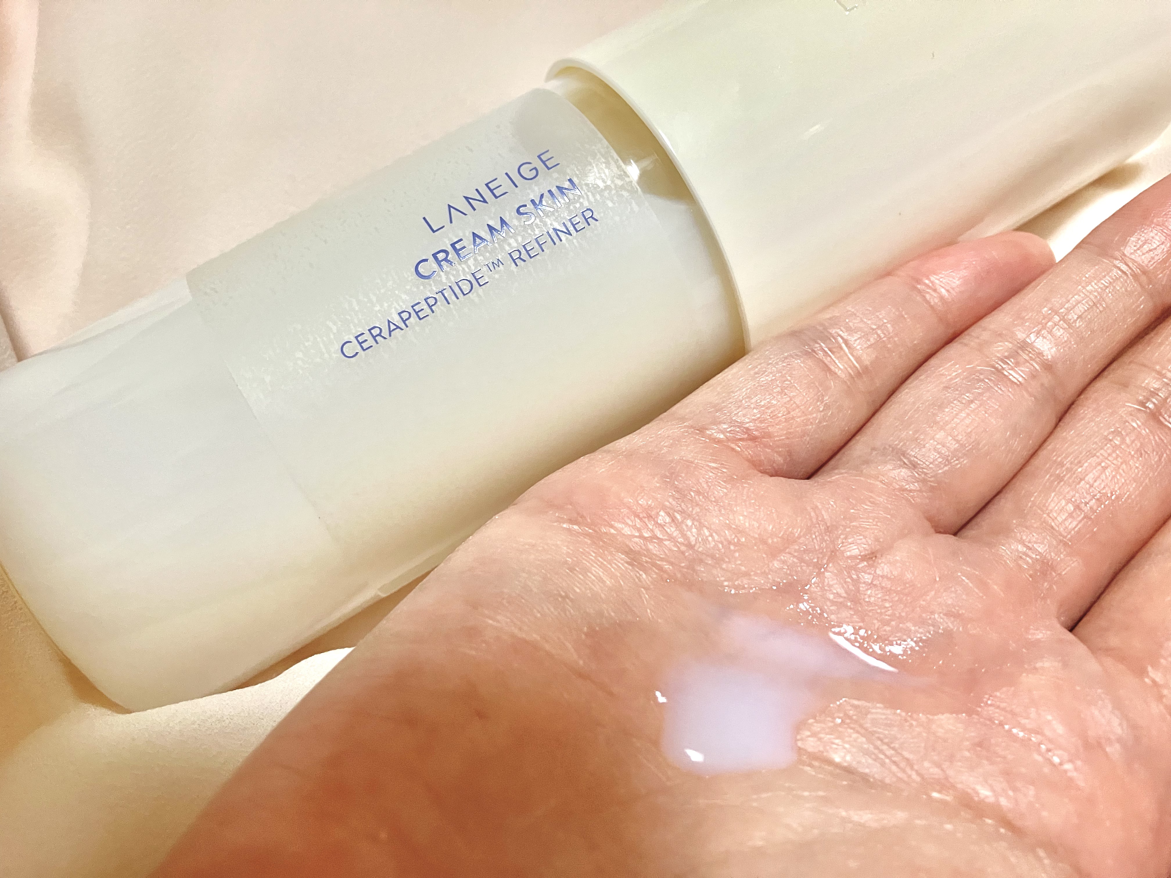 クリームスキン ローション/LANEIGE/化粧水を使ったクチコミ（3枚目）