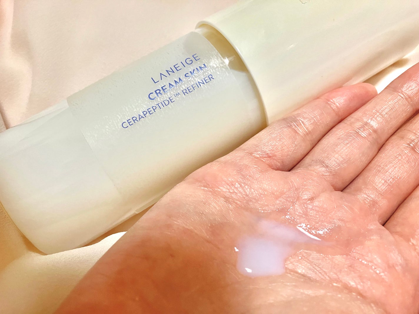 クリームスキン ローション/LANEIGE/化粧水を使ったクチコミ(3枚目)