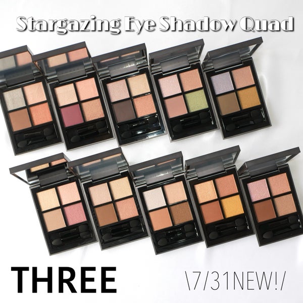 THREE スターゲージング アイシャドウクアッド/THREE/アイシャドウパレット by DOME