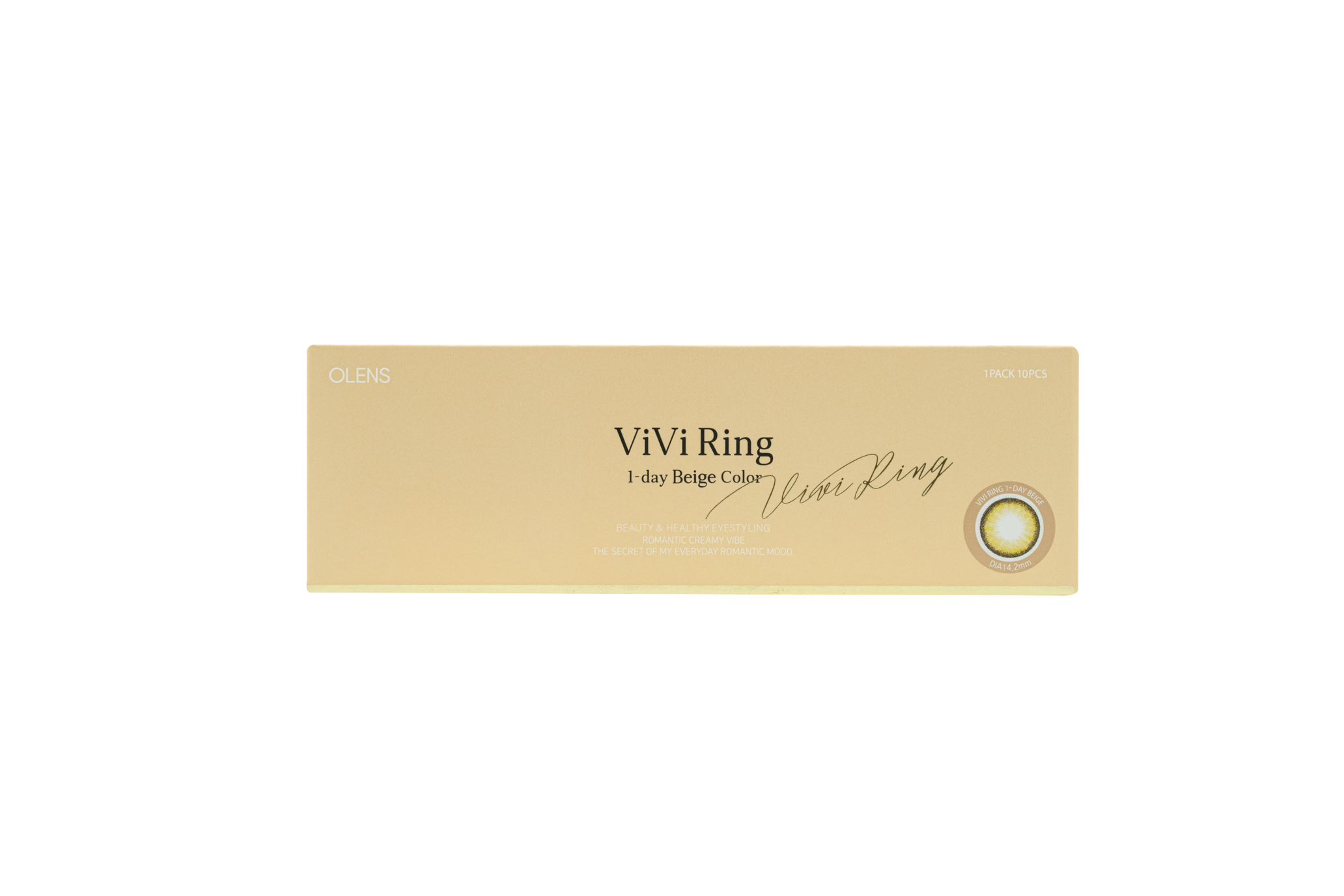ViVi Ring 1day ベージュ