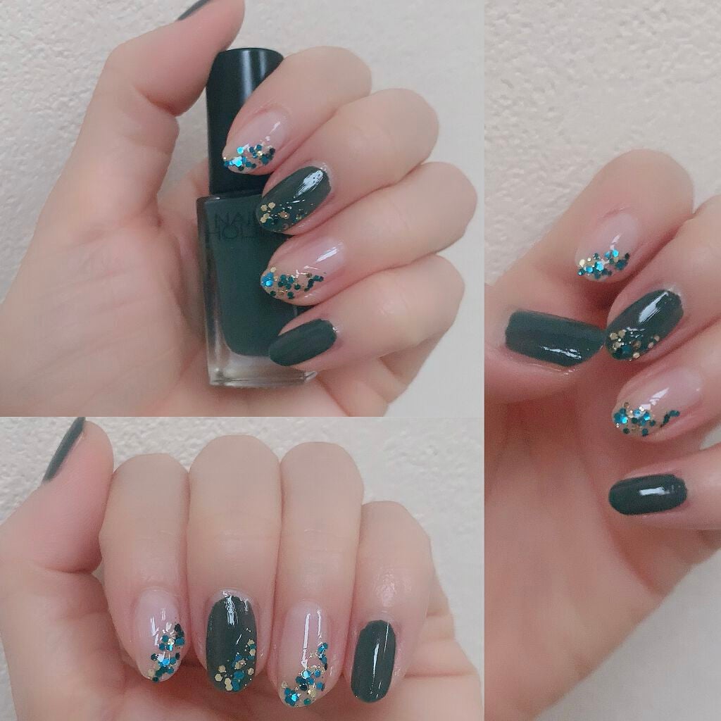 ITGグリッターネイル/DAISO/マニキュアを使ったクチコミ(3枚目)