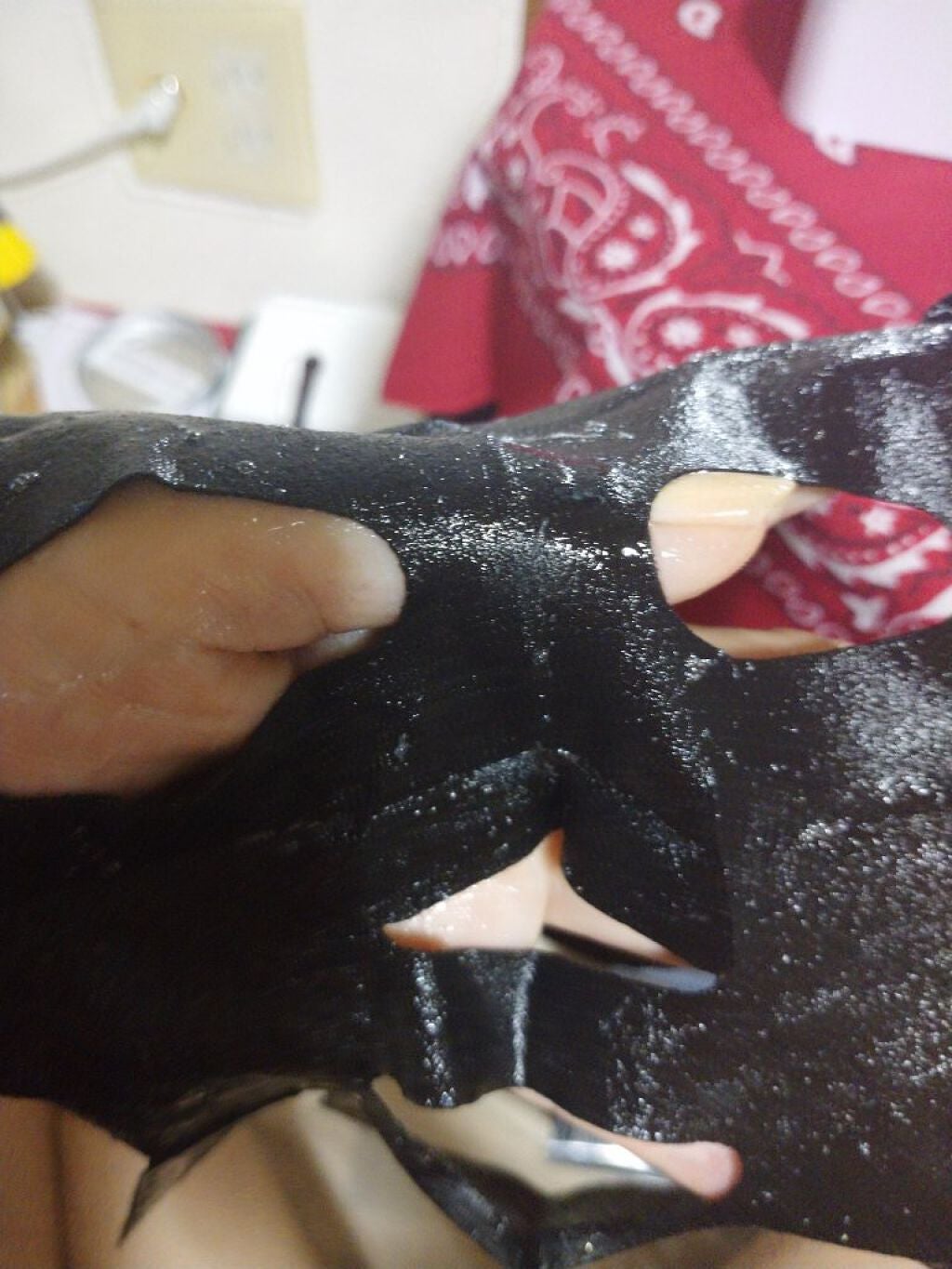 クイーンズプレミアムマスク 毛穴引き締めマスク/クオリティファースト/シートマスク・パックを使ったクチコミ(4枚目)